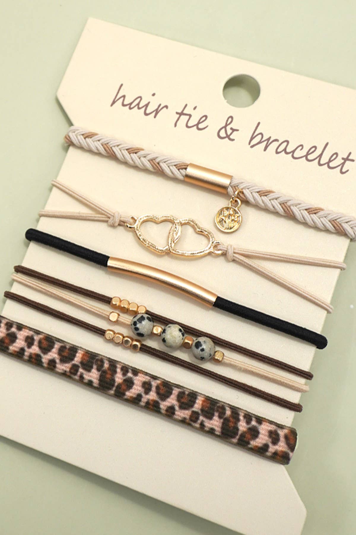 Boho Dual Function Bracelet Hair Ties