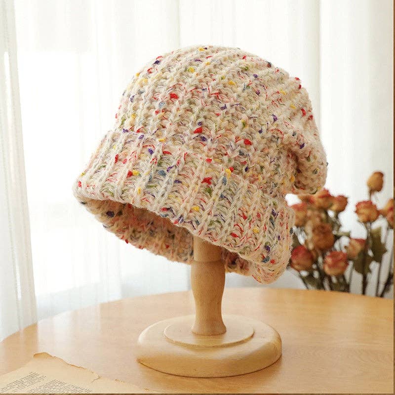 Knit Splash Beanie Hat