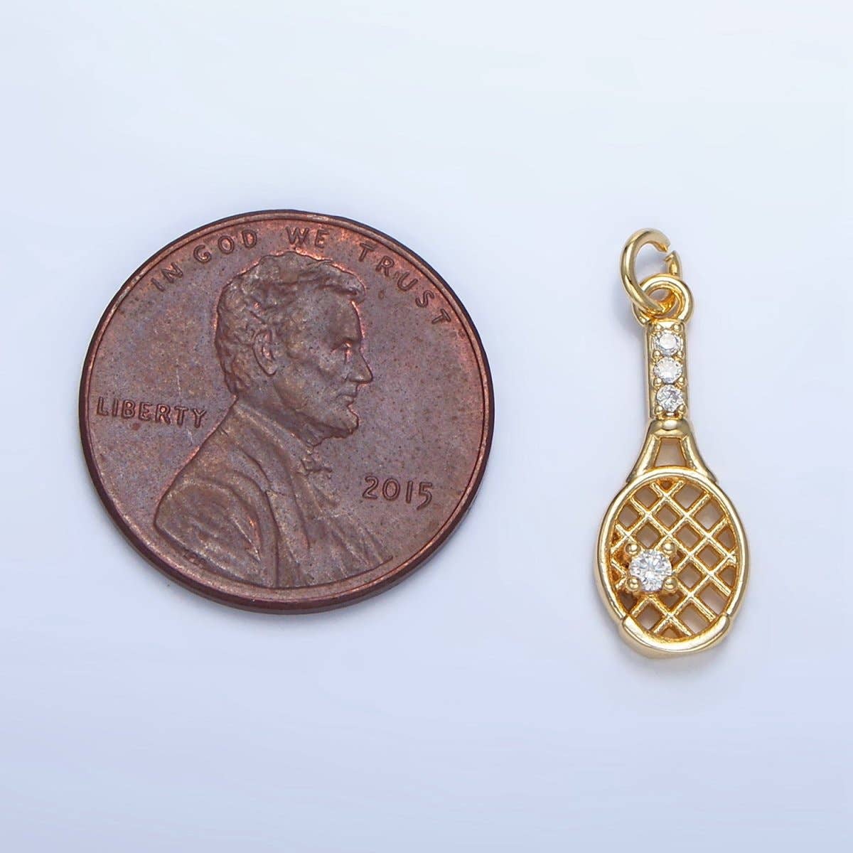 Tennis Racket Sports Charm