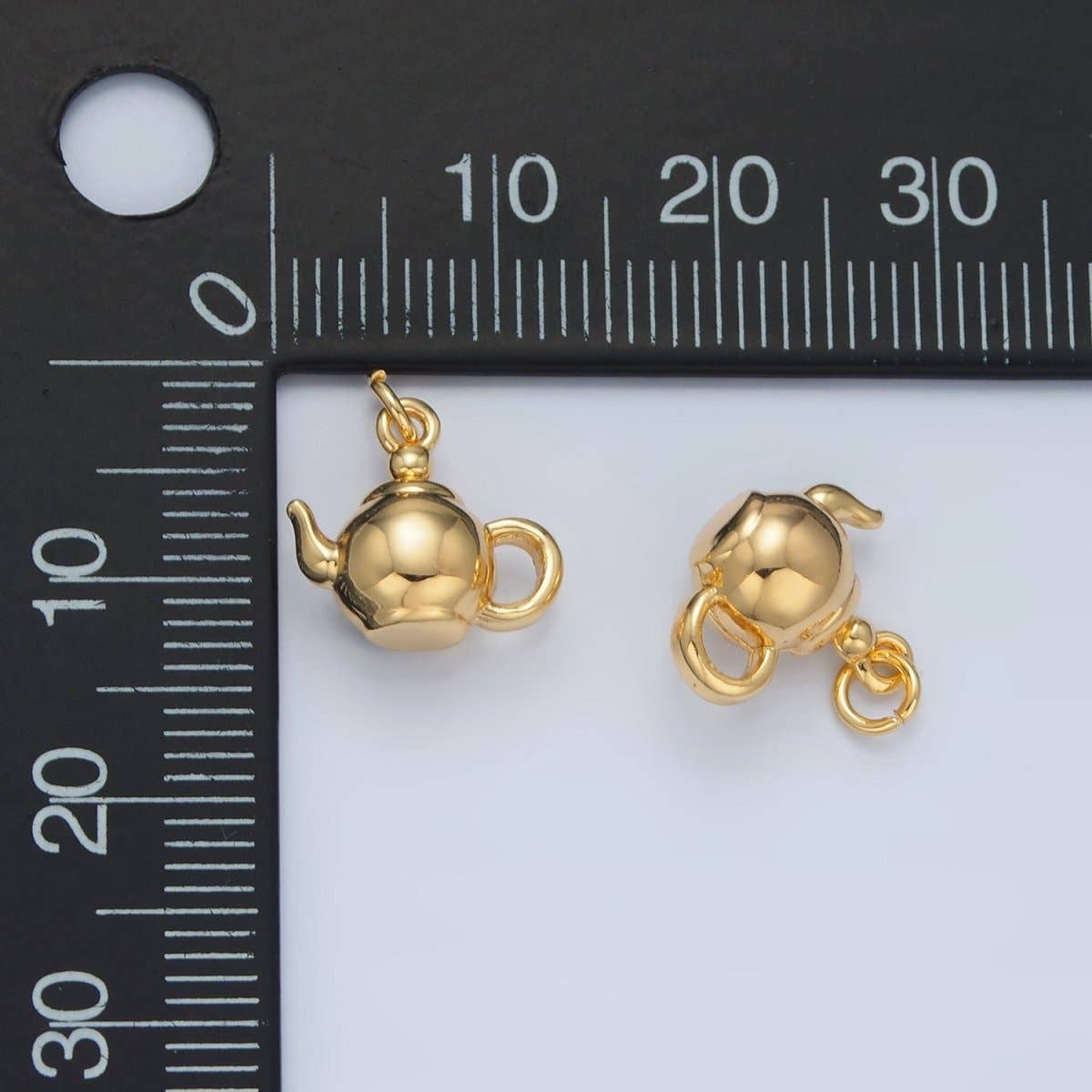 24K Gold Filled Tea Pot Charm