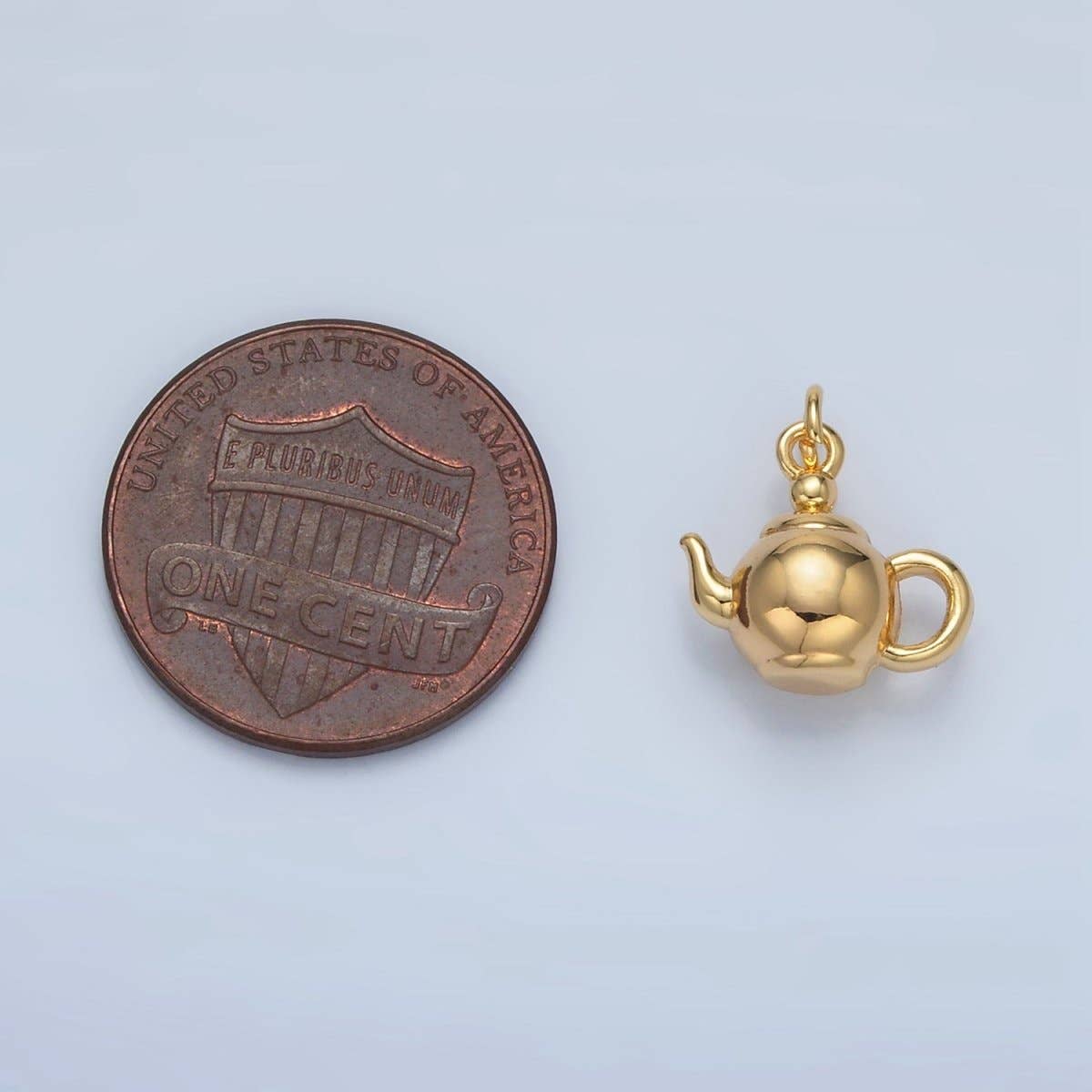24K Gold Filled Tea Pot Charm