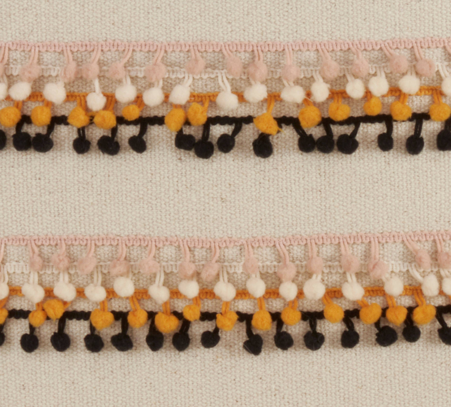 The Aiko - Pom Pom Applique Pillow Cover