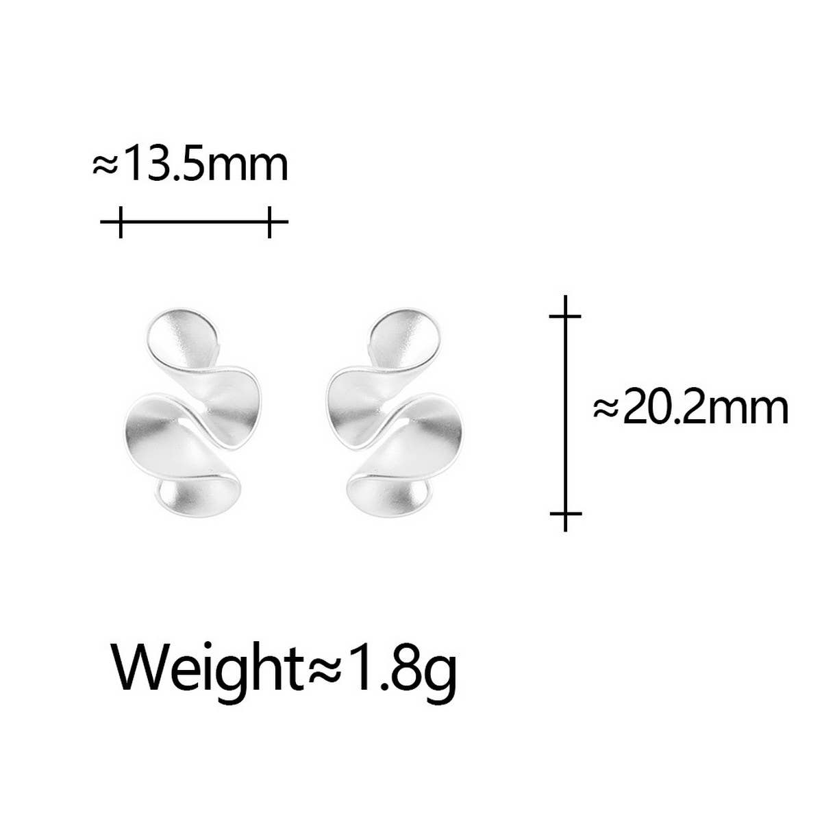 SIMPLE GEOMETRIC DESIGN EARRINGS