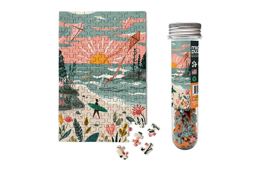 Sunrise Beach Surf Tube MicroPuzzle