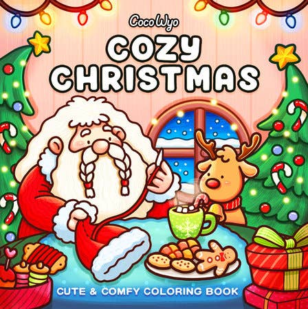 Cozy Christmas Coloring Book