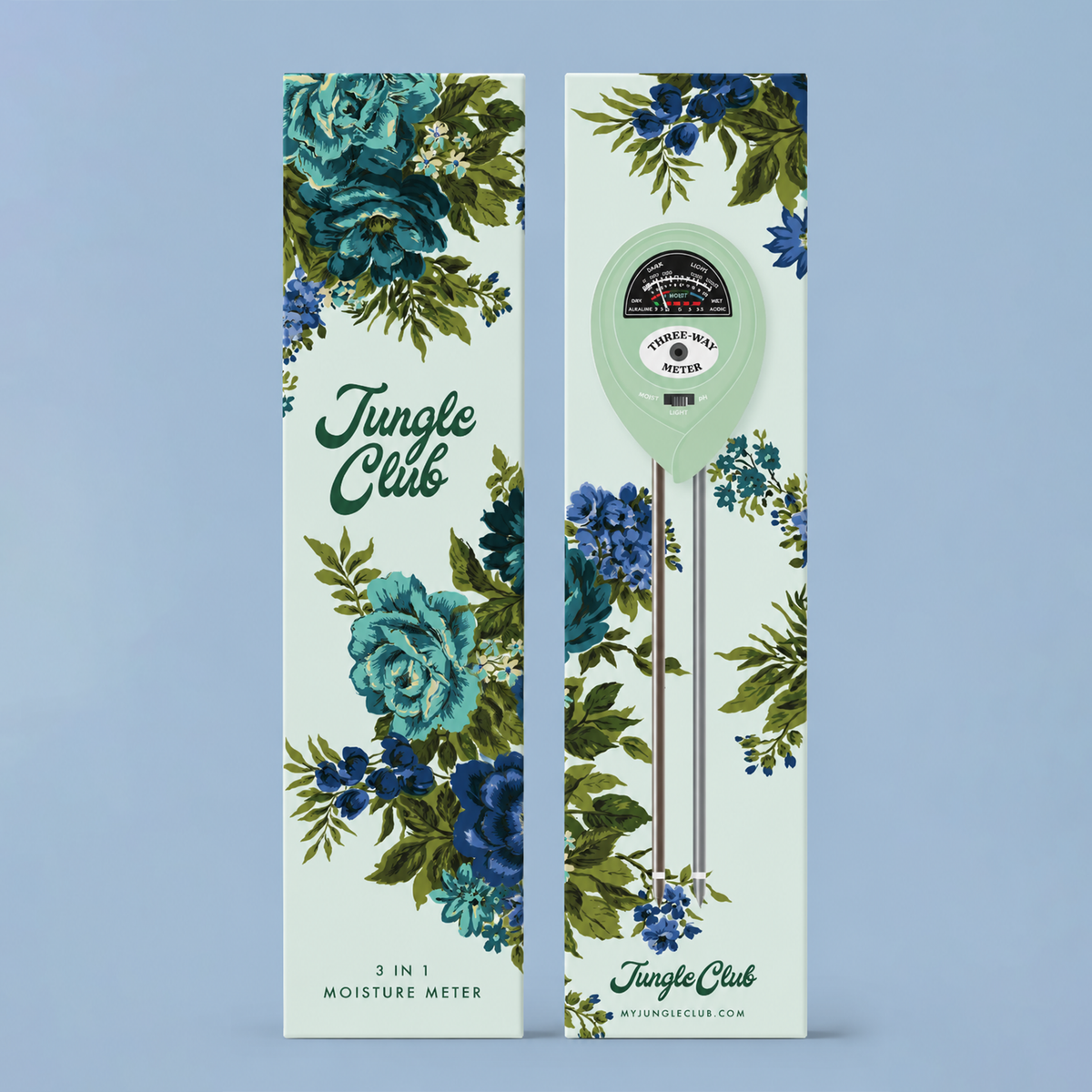 3-in-1 Plant Moisture Meter | Lagoon | Garden Party Box