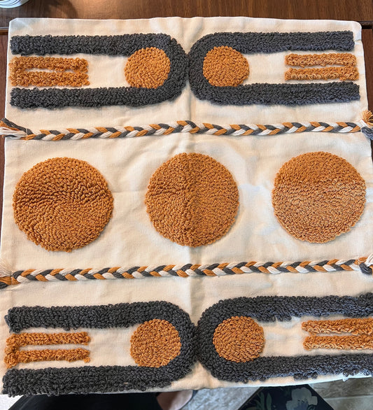 Cream Vintage Sofa Pillow Cover