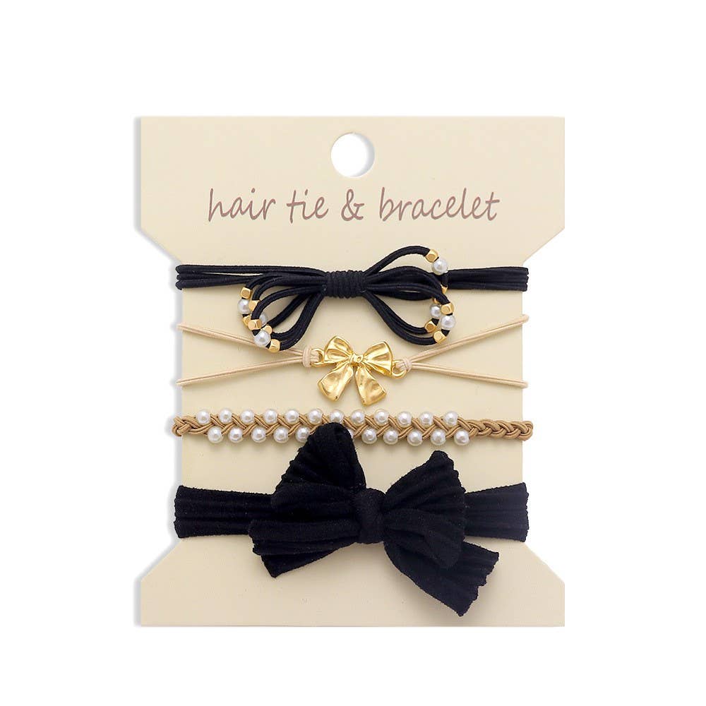 Boho Dual Function Bracelet Hair Ties
