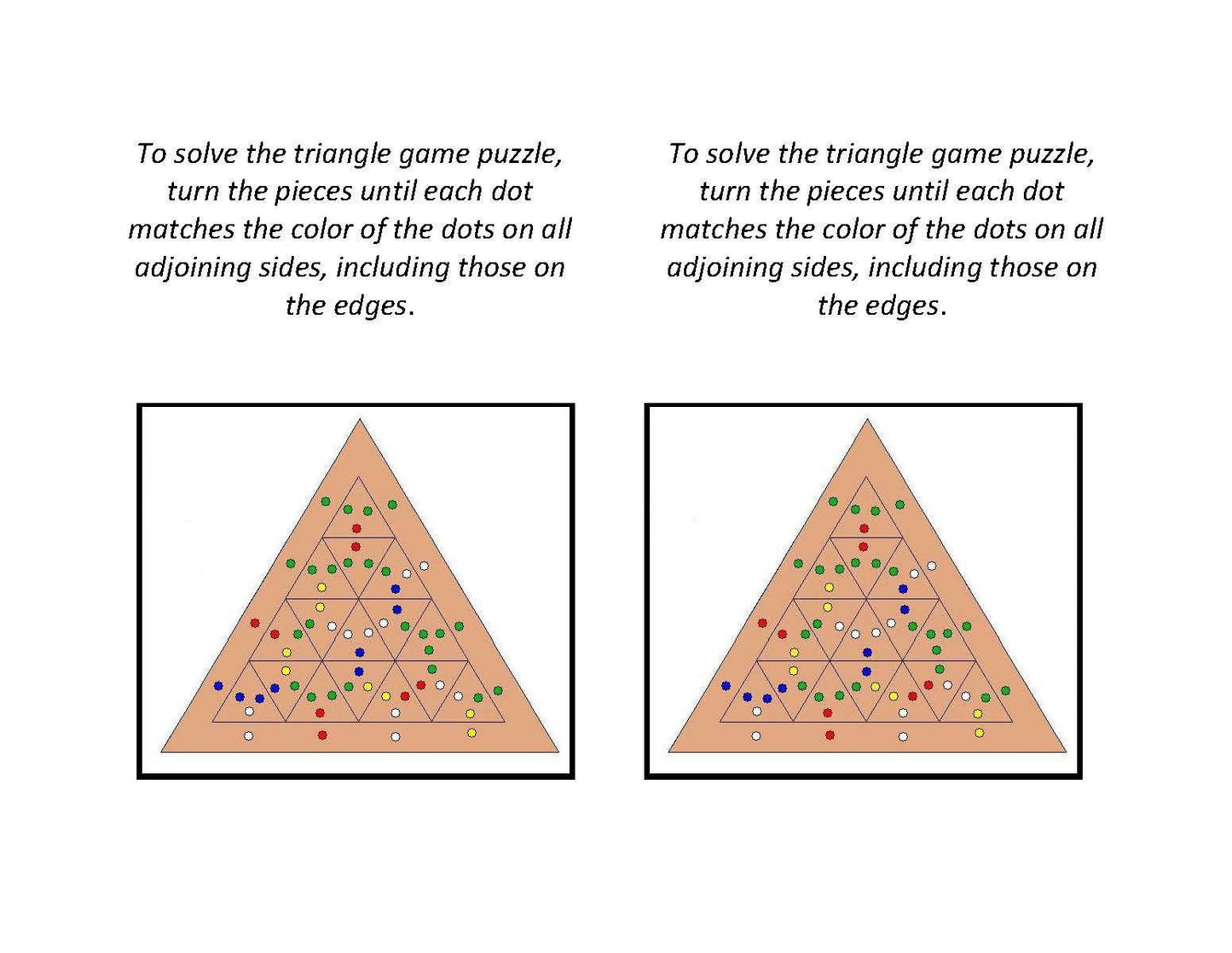 Triangle Puzzle Game