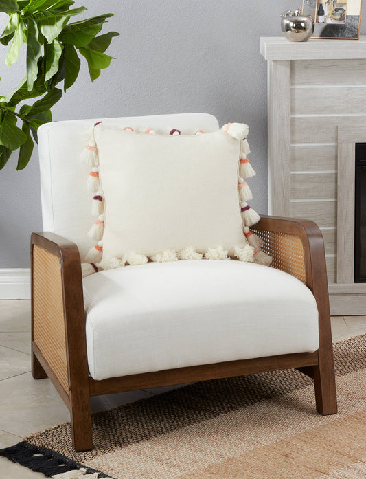 The Olivia - Tasseled Pillow Cover
