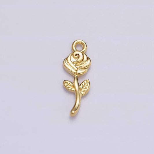 Mini Rose Charm