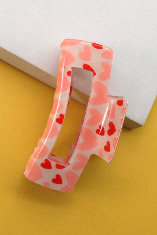 Heart Claw Clips