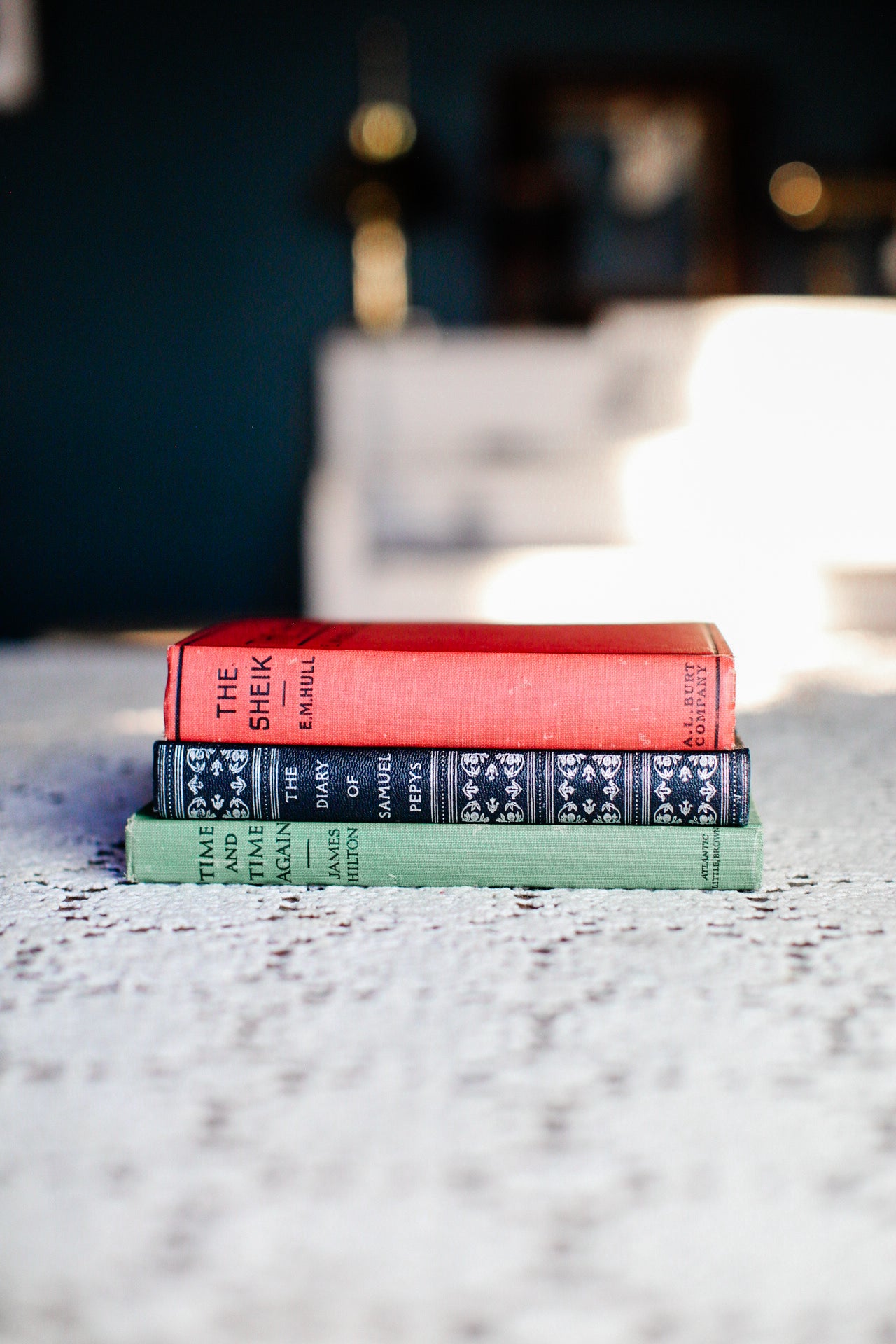 Vintage Book Stack