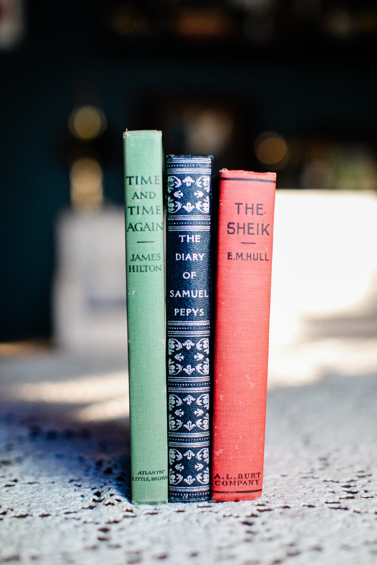 Vintage Book Stack