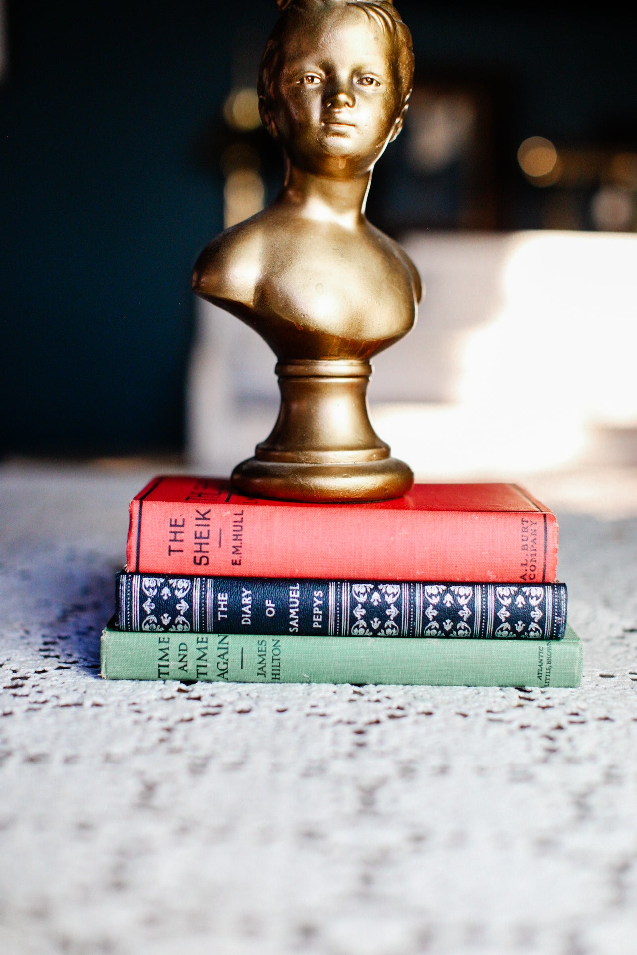 Vintage Book Stack