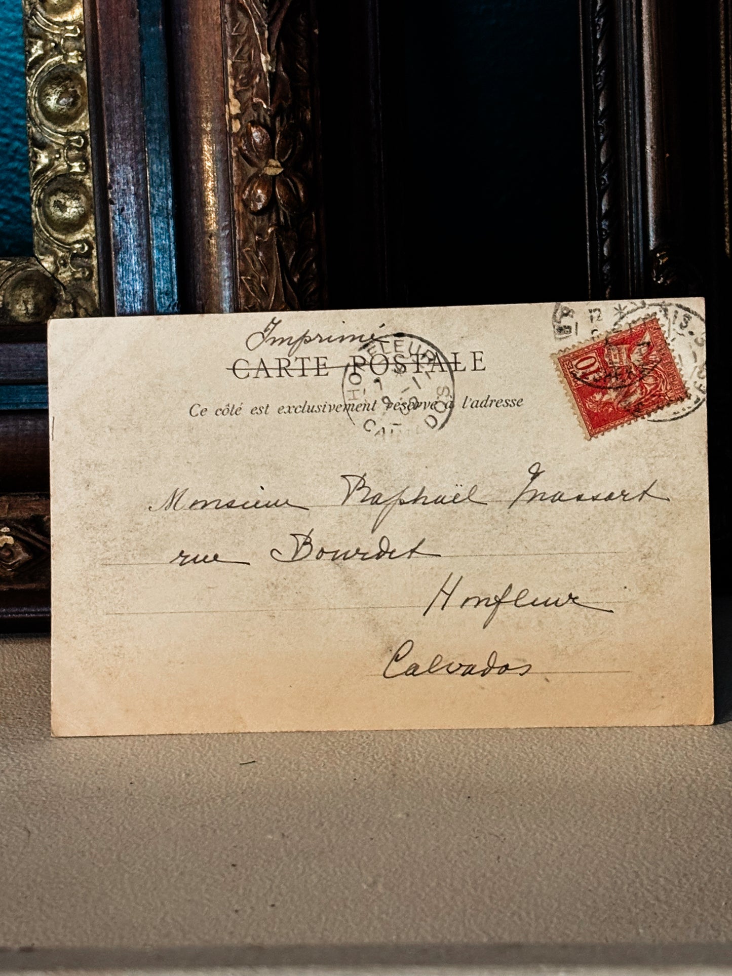 Old French Postcard