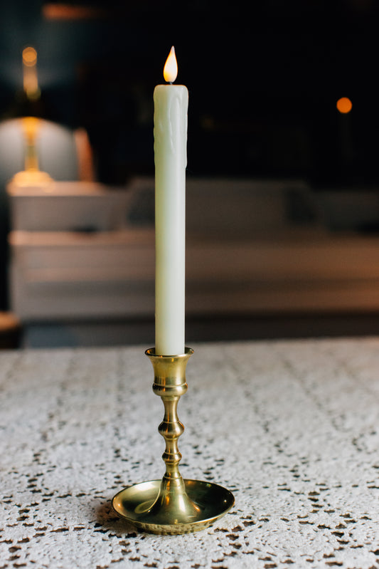 Vintage Brass Candle Holder