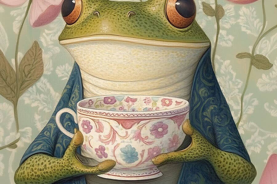 Tea Time Frog Tube MicroPuzzle