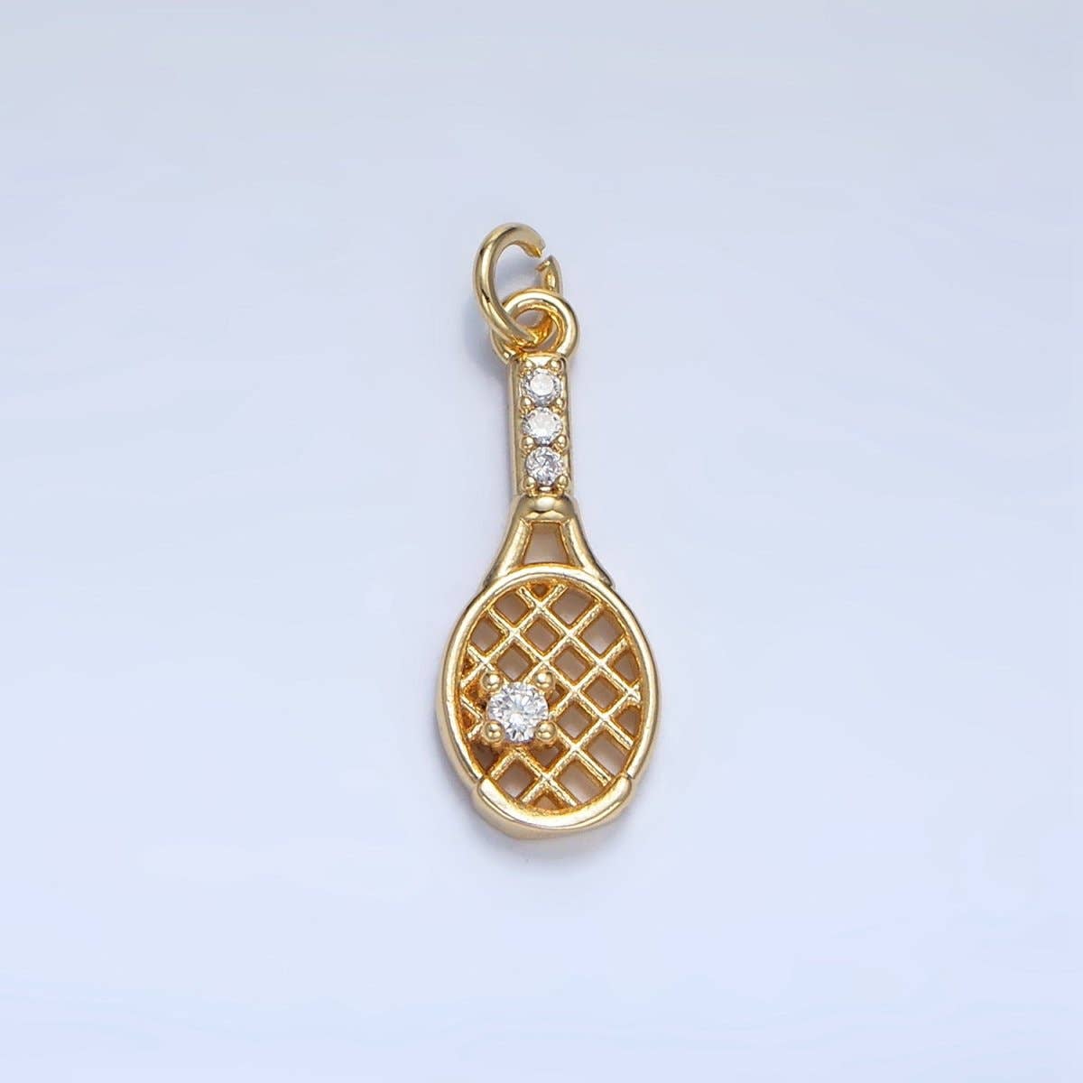 Tennis Racket Sports Charm