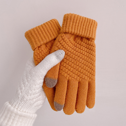 Waffle Knit Gloves