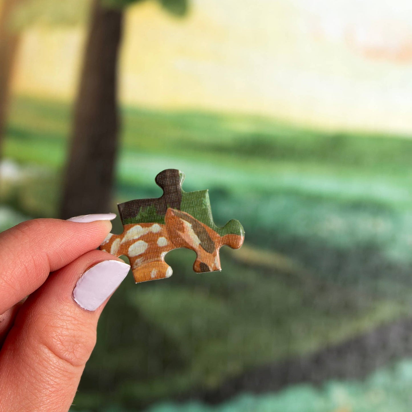 Sunlit Evening - 500 Piece Jigsaw Puzzle