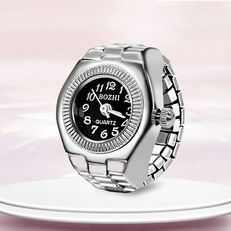Stainless Steel Ring-Watch
